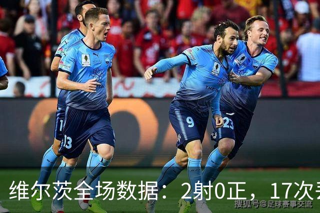 维尔茨全场数据：2射0正，17次丢失球权，获评6.6分